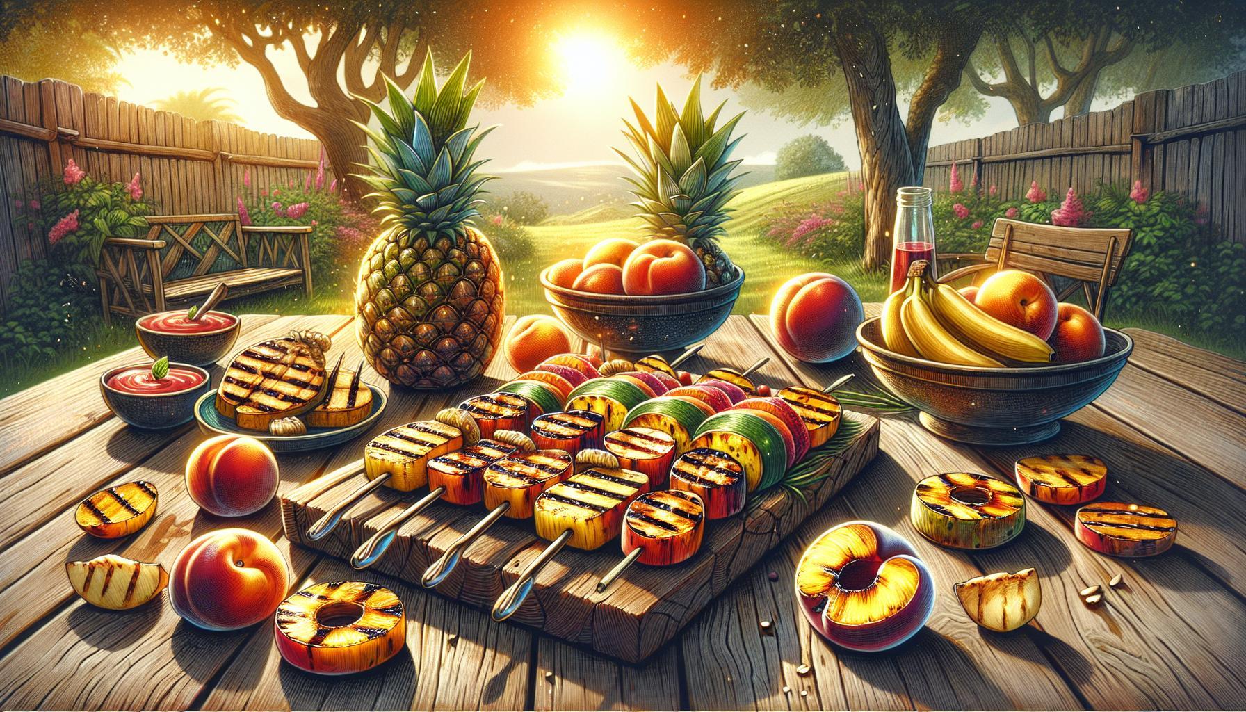 Grillowanie owoców – przepisy na słodkie dania