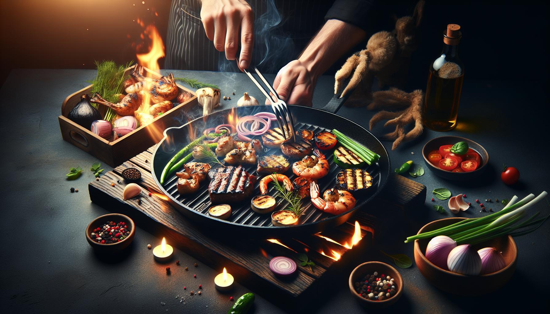 Grillowanie na patelni grillowej – smaczne potrawy