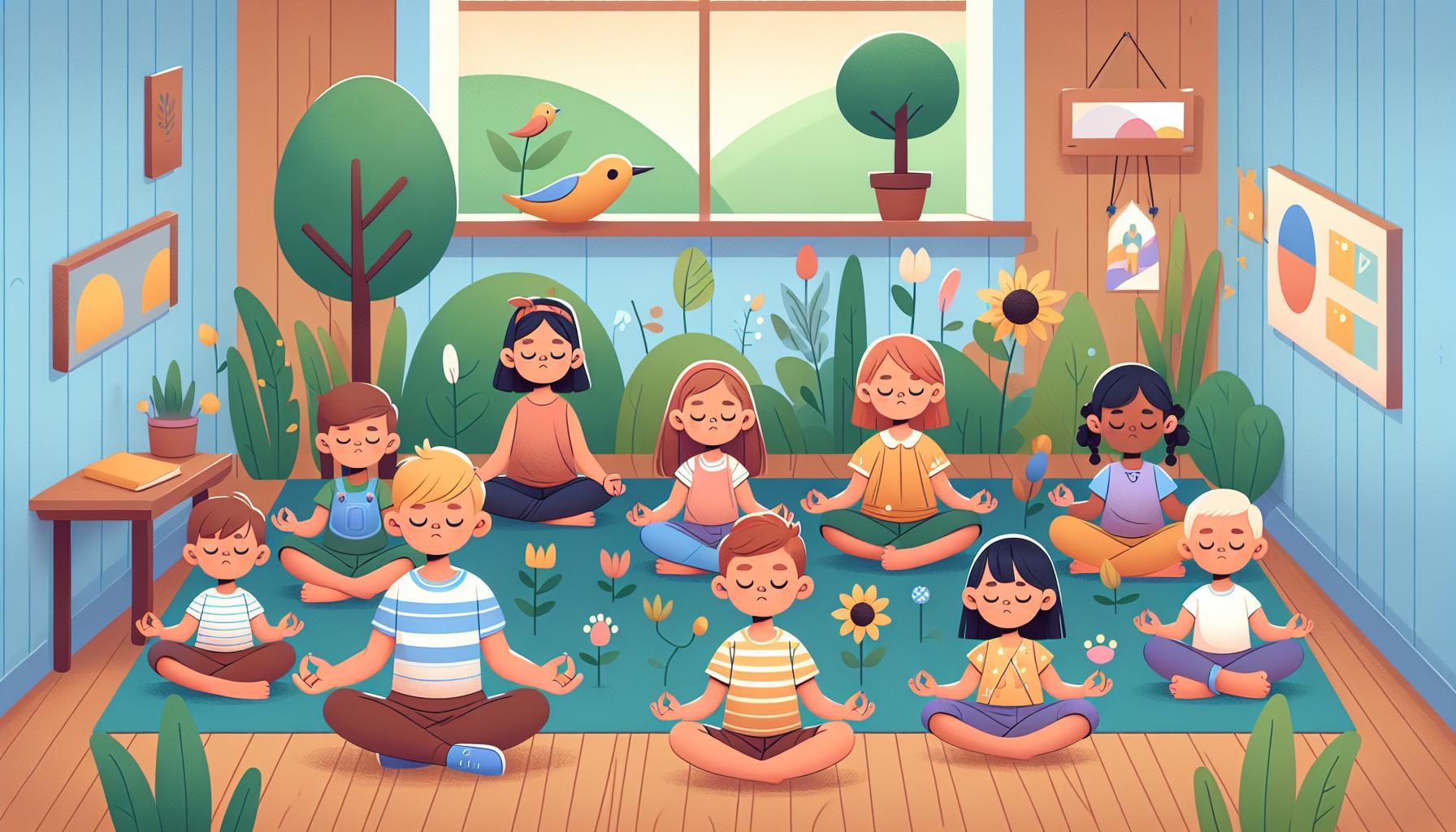 Medytacja uważności dla dzieci: wprowadzenie do mindfulness dla najmłodszych